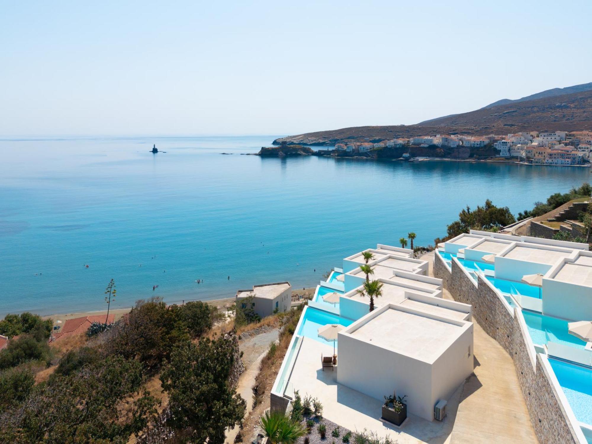 Golden Vista, Beachfront Suites By Explore Andros المظهر الخارجي الصورة