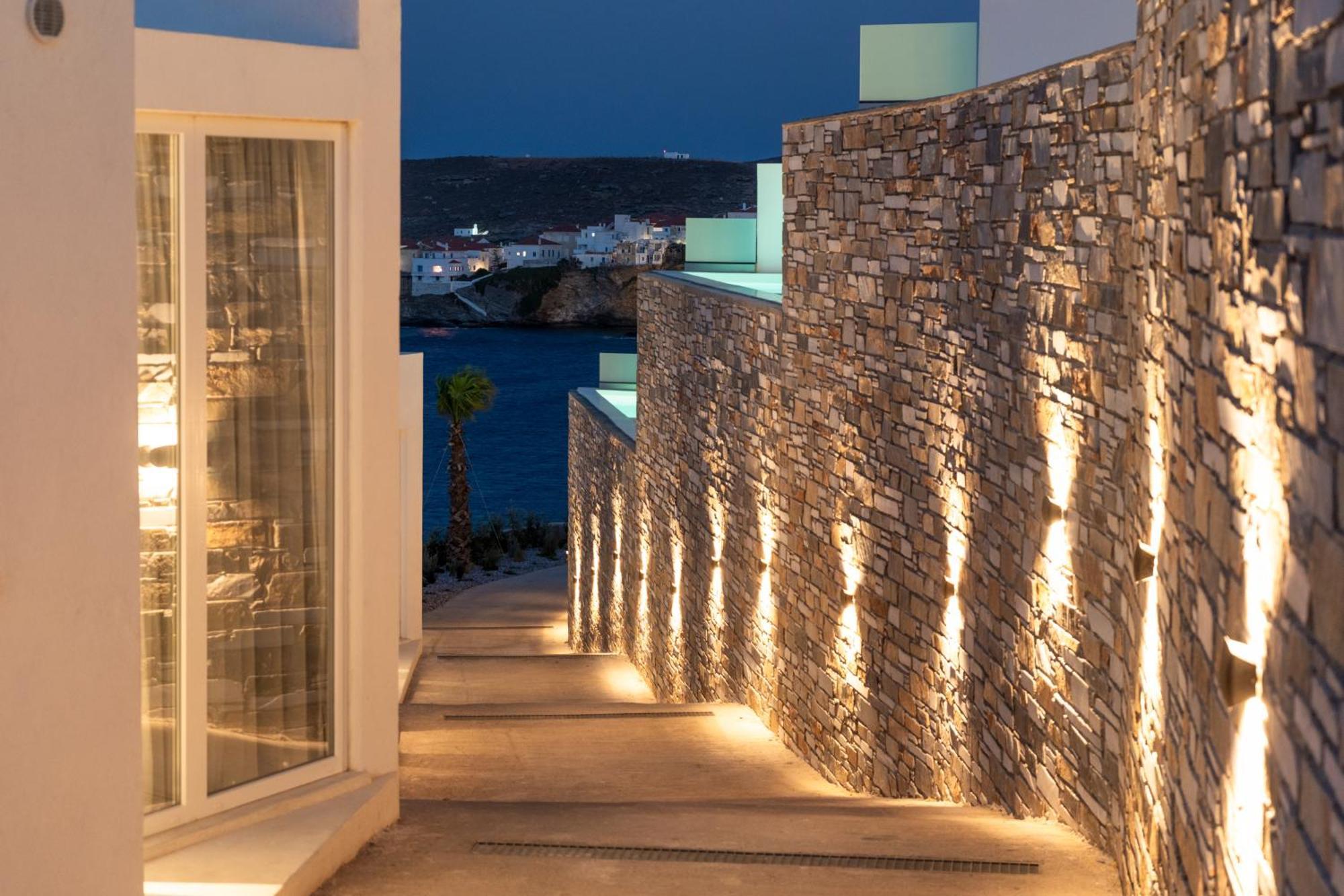 Golden Vista, Beachfront Suites By Explore Andros المظهر الخارجي الصورة